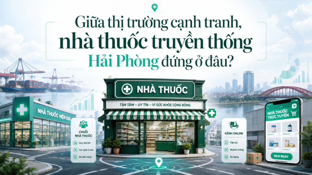 Nhà thuốc truyền thống Hải Phòng đứng ở đâu giữa thị trường cạnh tranh?